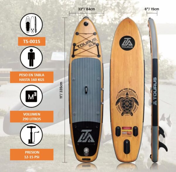 Stand Up Paddle 001S SUP 11' - Imagen 4