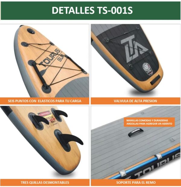 Stand Up Paddle 001S SUP 11' - Imagen 3