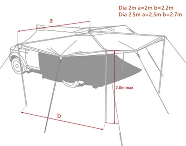 Toldo Abanico 270 estándar - Imagen 4