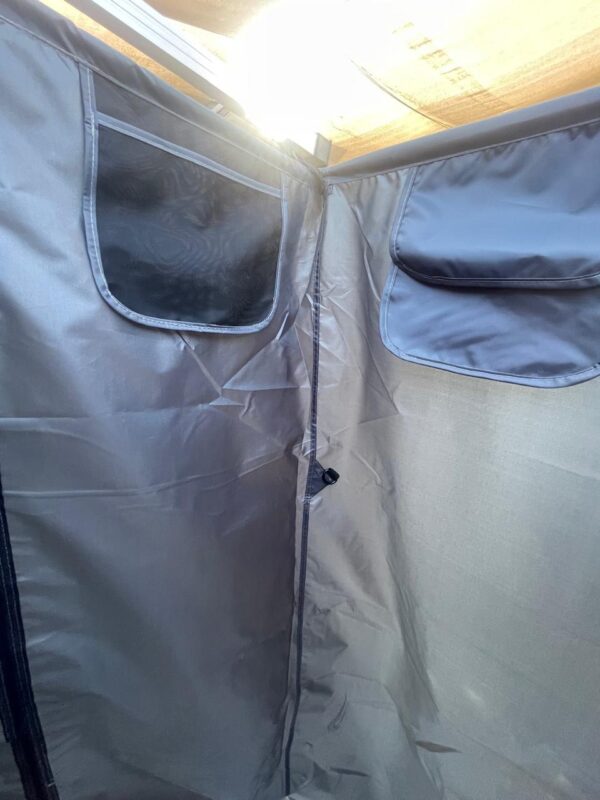 Toldo de Baño / Vestidor / Ducha Camping lateral cubierta aluminio - Imagen 3