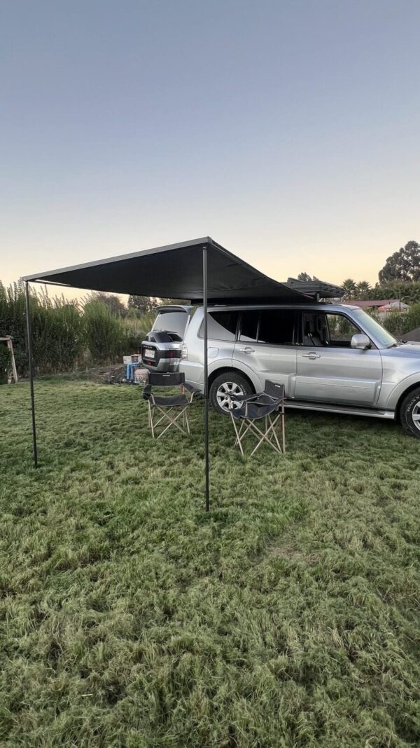 Toldo para auto lateral  carcasa de aluminio - Imagen 3